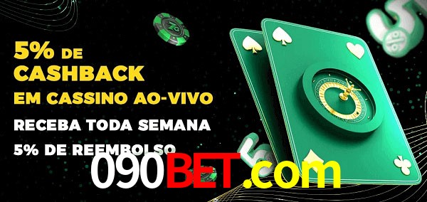 Promoções do cassino ao Vivo 090bet.com